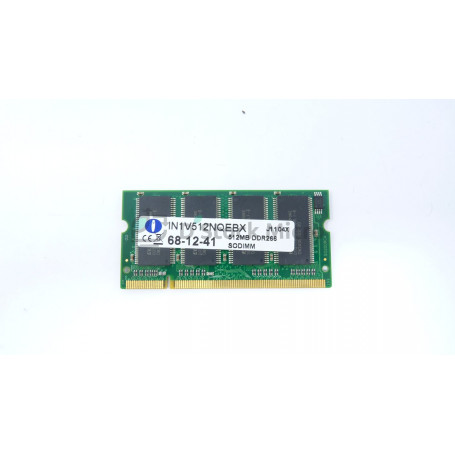dstockmicro.com RAM memory Integral IN1V512NQEBX 512 Mb 266 MHz - PC2100 (DDR-266) DDR2 ECC Unbuffered SODIMM
