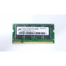 RAM memory Micron MT8VDDT3264HDG-335C3 256 Mb 333 MHz - PC2700S (DDR-333) DDR2 ECC Unbuffered SODIMM	