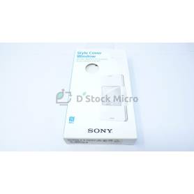 Housse portefeuille blanc pour Sony XPERIA Z3 Compact