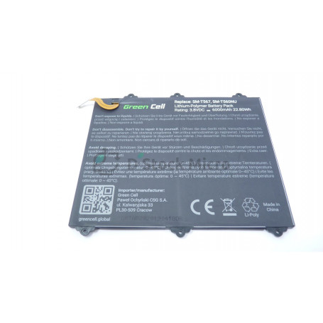 dstockmicro.com Batterie Greencell SM-T567 - SM-T560NU pour Samsung Galaxy Tab E 9.6"
