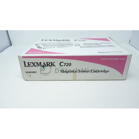 Toner Lexmark 15W0901 Magenta pour Lexmark C720