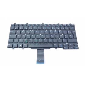 Keyboard AZERTY - MP-13L7,SN7230,NSK-LKAUC 0F - 0FTTYH for DELL Latitude E5450, E5470, E7450, E7470, 5480,5490