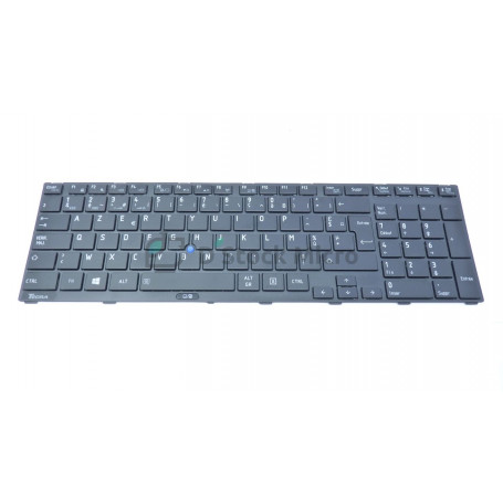 dstockmicro.com Keyboard AZERTY - MP-12Q66F063561W - G83C000D82FR for Toshiba Tecra R950-1C3