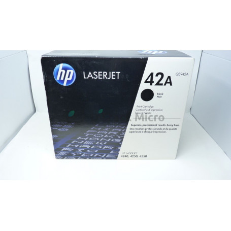 Toner HP Q5942A Noir pour HP Laserjet 4240/4250/4350