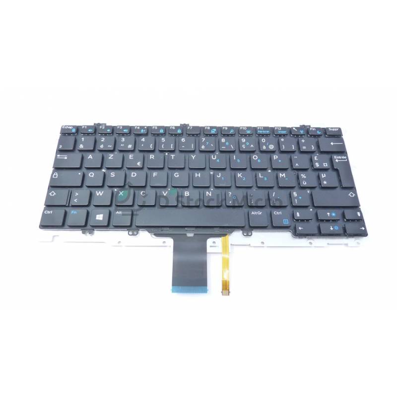 Clavier AZERTY Français Neuf Pour Dell Latitude 7390 - Références 0MVRMH, 050H58, 50H58 - Remplacement