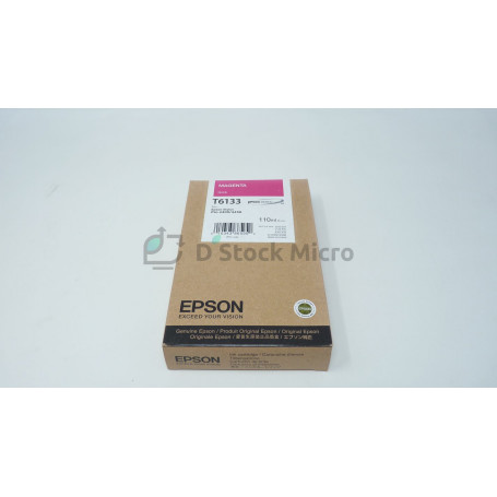 Epson T6133 Magenta ink cartridge For Epson Stylus Pro 4400/4450 - DLC 12/2014