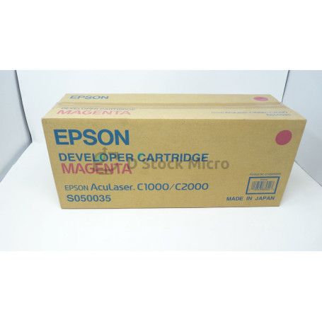 Toner Epson S050035 Magenta pour Epson Aculaser C1000/C2000