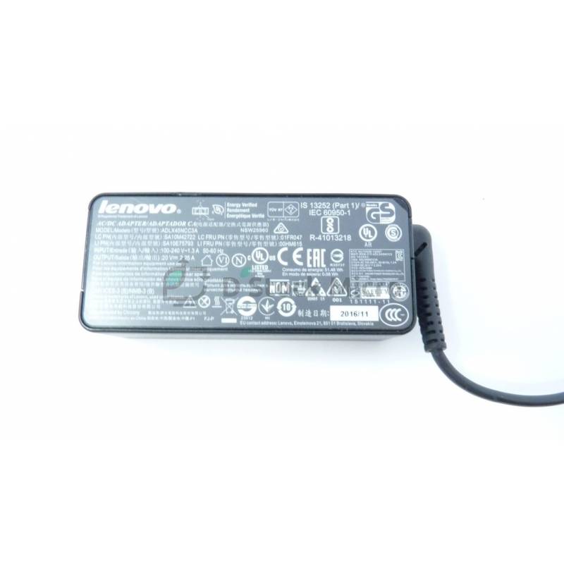 Alimentation Lenovo Originale 45W - Modèle ADLX45NCC3A, 20V 2.25A, Pour ThinkPad Et Autres