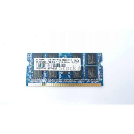 dstockmicro.com RAM memory ELPIDA EBE21UE8AFSB 2 Go 800 MHz - PC2-6400S (DDR2-800) DDR2 SODIMM	