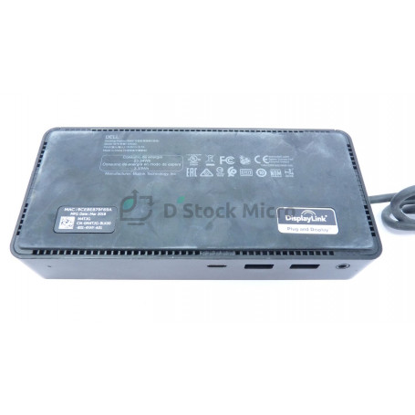 Docking Station/Port Replicator Dell D6000 / 0M4TJG - USB 3.0 - -