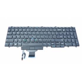 Clavier QWERTY - V147025AS1 - 0N7CXW pour DELL Precision 7510