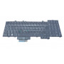 dstockmicro.com Keyboard AZERTY - NSK-DE10F - 0Y607D for DELL Precision M6400