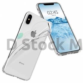 Transparent silicone case for iPhone X