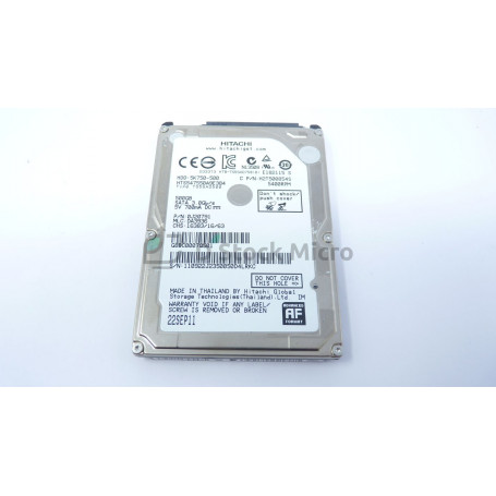 dstockmicro.com Hitachi 5K750-500 500 Go 2.5" SATA Disque dur HDD 5400 tr/min