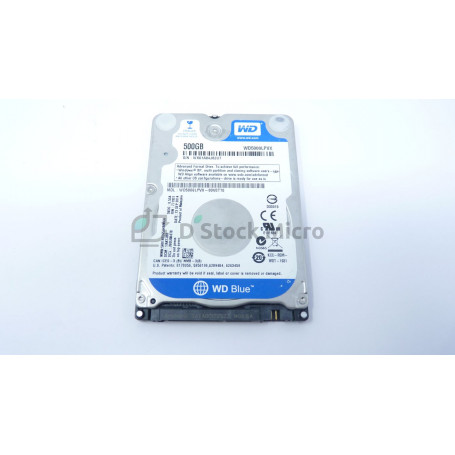 dstockmicro.com Western Digital WD5000LPVX 500 Go 2.5" SATA Disque dur HDD 5400 tr/min