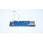 dstockmicro.com Carte bouton - Carte indication LED - Lecteur SD LS-7443P - LS-7443P pour Asus X93SM-YZ179V 