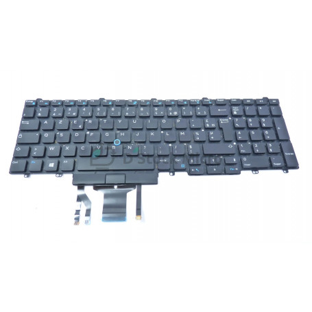 dstockmicro.com Clavier AZERTY - SN7232BL,NSK-LL0BC 0F - 0WCKVN pour DELL Latitude E5550,Latitude E5570