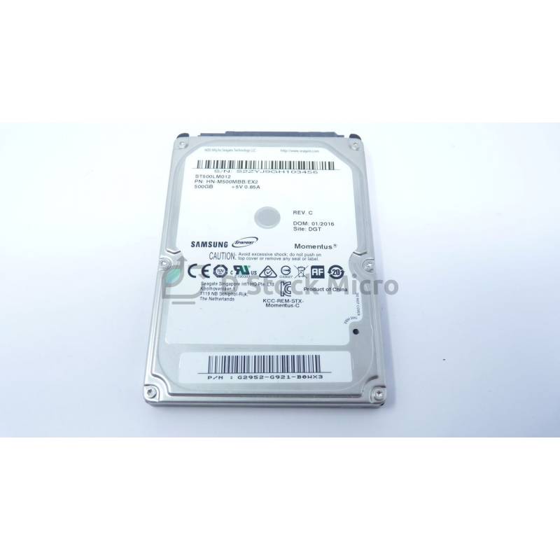 Disque dur Samsung ST500LM012 - 500Go 2.5 SATA HDD 5400 tr/min