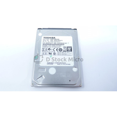 dstockmicro.com Toshiba MQ01ABD032 320 Go 2.5" SATA Disque dur HDD 5400 tr/min