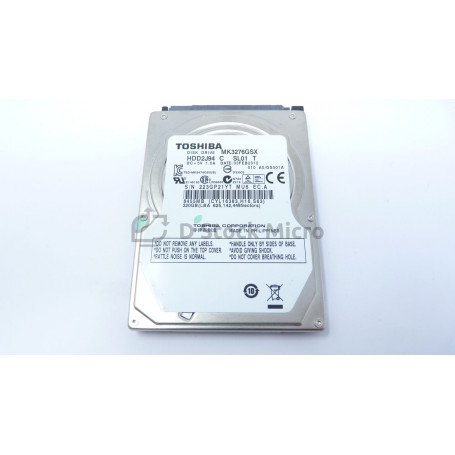 dstockmicro.com Toshiba MK3276GSX 320 Go 2.5" SATA Hard disk drive HDD 5400 rpm