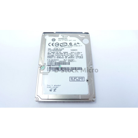 dstockmicro.com Hitachi 5K500 B-320 320 Go 2.5" SATA Disque dur HDD 5400 tr/min