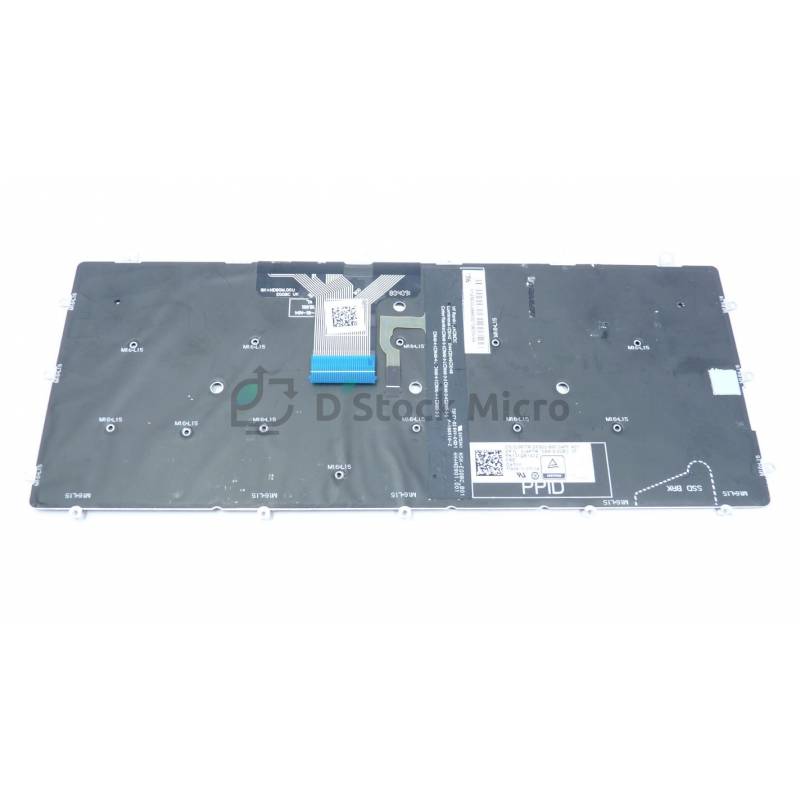 Clavier AZERTY Dell XPS 13 9365 2-en-1 - Modèle NSK-EG0BC, Neuf, Remplacement