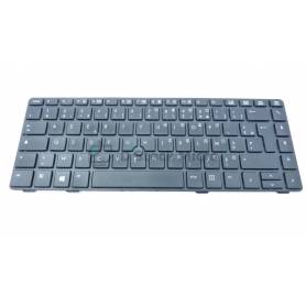 Keyboard AZERTY - SG-58510-2FA,NSK-HZCSV,V119026BK4 FR - 701975-051 for HP Probook 6470b