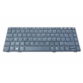 Keyboard AZERTY - 9Z.N6RSV.D0F - 701976-051 for HP Probook 6470b