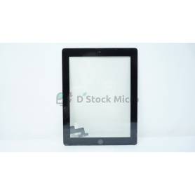 Pre-assembled black touch screen with sticker and home button for iPad 2