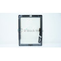 dstockmicro.com Pre-assembled white touch screen with sticker and home button for iPad 3/4