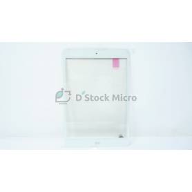Vitre tactile blanche sans bouton home pour IPad mini 1/2