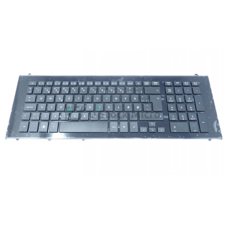 dstockmicro.com Keyboard Danish QWERTY - NSK-HN1SW - 598692-081 / 9Z.N4LSW.10D for HP Probook 4720s New