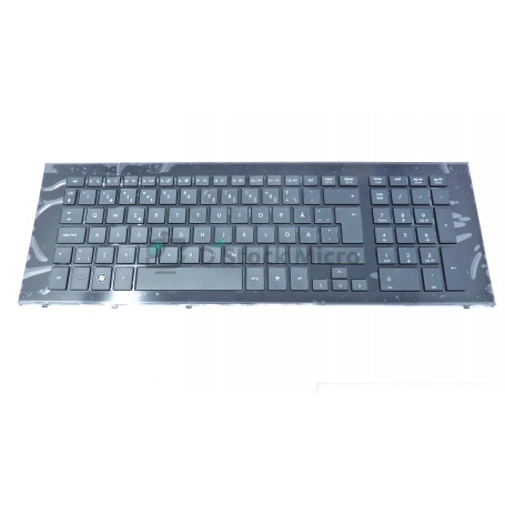 dstockmicro.com Keyboard Swedish QWERTY - NSK-HN1SW - 598692-B71 / 9Z.N4LSW.10W for HP Probook 4720s New