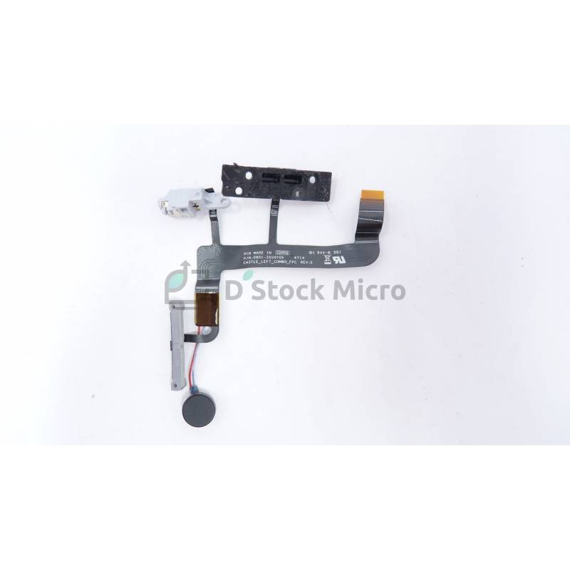 Nappe Volume Vibreur Pré-monté Pour IPhone 11 - Câble Flexible, Neuf