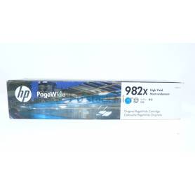 HP 982X High Yield PageWide Toner Cartridge (T0B27A) - CYAN (blue) - XL Size