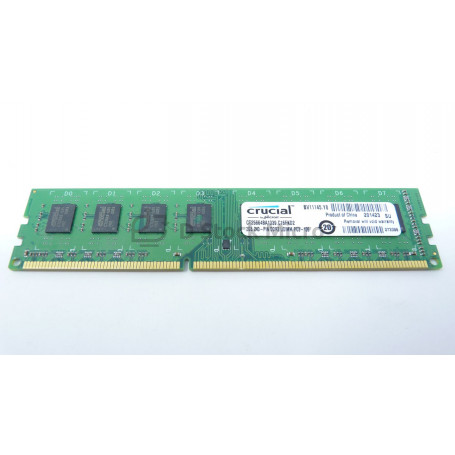 dstockmicro.com Mémoire RAM Crucial CT25664BA1339.C16FKD2 2 Go 1333 MHz - PC3-10600U (DDR3-1333) DDR3 DIMM