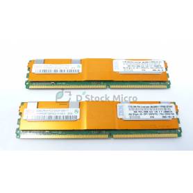 Mémoire RAM Hynix HYMP525F72BP4D2-Y5 AB-A 4 GB Kit (2 x 2 GB) 667 MHz - PC2-5300F (DDR2-667) DDR2 ECC Fully Buffered DIMM