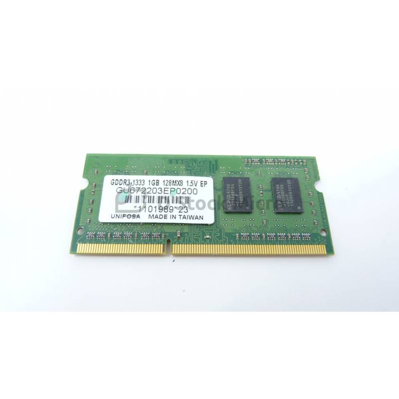 UNIFOSA GU672203EP0200 1GB 1333MHz RAM Memory PC3-10600U (DDR3-1333) DDR3  SODIMM