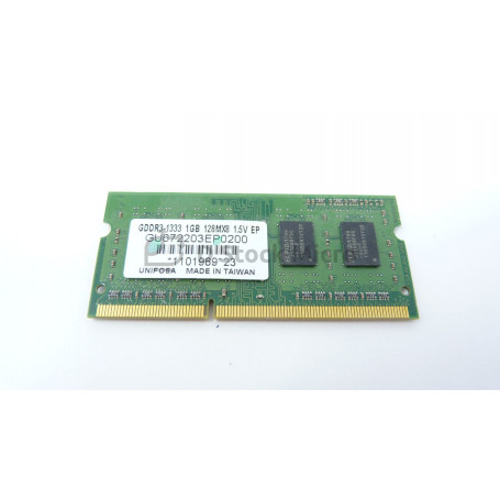 dstockmicro.com Mémoire RAM UNIFOSA GU672203EP0200 1 Go 1333 MHz - PC3-10600U (DDR3-1333) DDR3 SODIMM