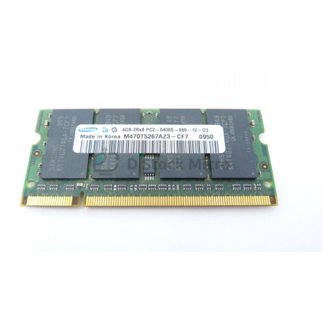 dstockmicro.com Samsung M470T5267AZ3-CF7 4GB 800MHz RAM Memory - PC2-6400S (DDR2-800) DDR2 SODIMM