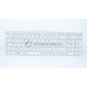 Keyboard AZERTY - MP-11B56F0-5281W - H000046040 for Toshiba Satellite C855D-12J