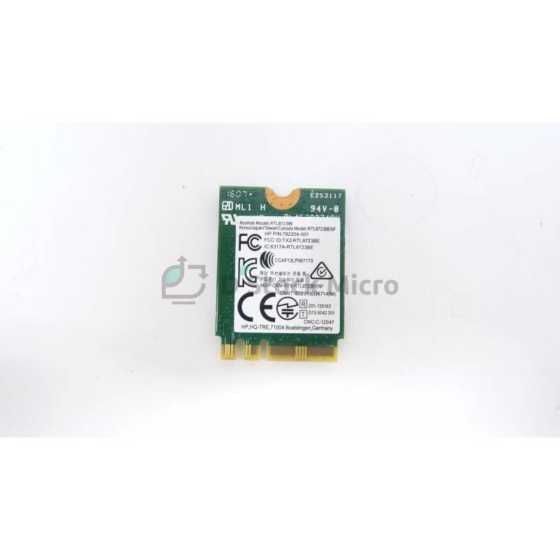 Wifi card Realtek RTL8723BE HP Pavilion 17-g181nf,17-g185nf 792610-001
