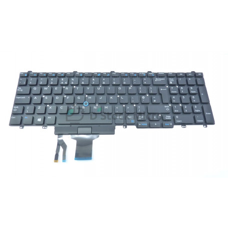 dstockmicro.com Keyboard QWERTY - V147025AK1 - 00JX78 for DELL Precision 7710