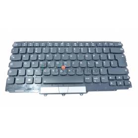 Keyboard AZERTY - NSK-ZC6BW 0F - SM10P95330 for Lenovo Thinkpad X1 Yoga 3rd Gen (Type 20LG)