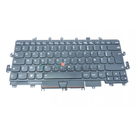 dstockmicro.com Keyboard AZERTY - NSK-Z80BW 0F - SN20H34962 for Lenovo Thinkpad X1 Yoga 1ere Gen (Type: 20FR)