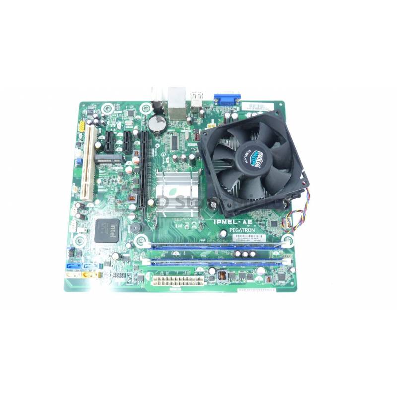 Lot Carte Mère HP Pegatron IPMEL-AE + CPU Intel E5300 + 4Go DDR3 + Ventirad