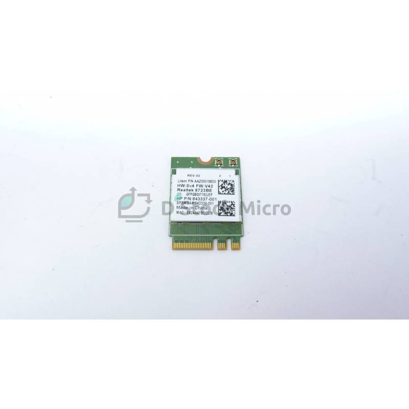 Carte wifi Realtek RTL8723BE HP All-in-One - 22-b043ne,22-b020nf, 15 ...