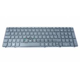 Keyboard AZERTY - Water - 652682-051 for HP Elitebook 8570w