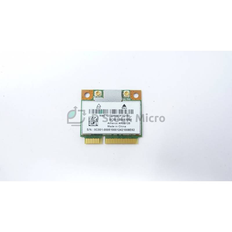 Carte WiFi Atheros AR5B125 - Occasion Fonctionnelle - Pour PC Portable