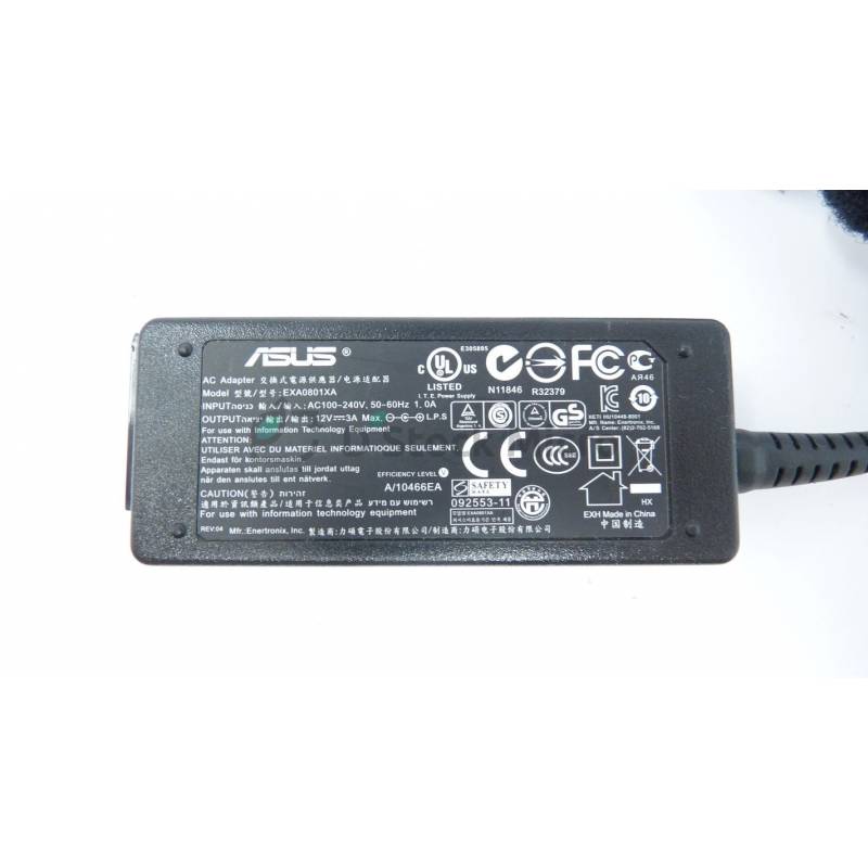 Chargeur ordinateur portable Asus 12V /3A /36W